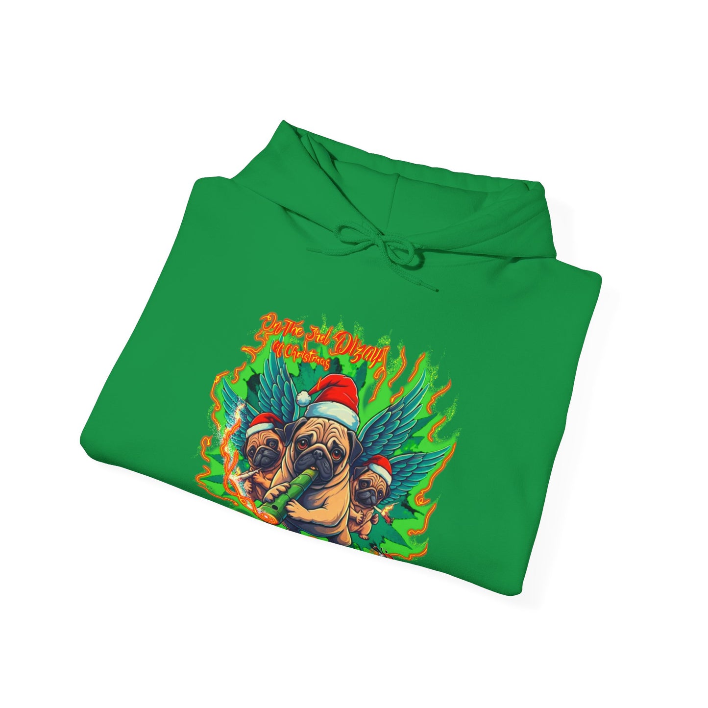 Premium hooded sweatshirt- Imfamous Pug Life