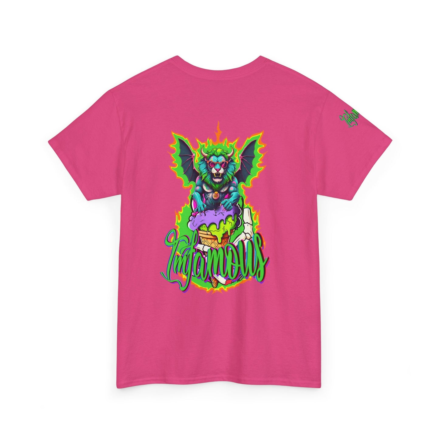 Premium graphic T-shirt - Imfamous Leo i-scream