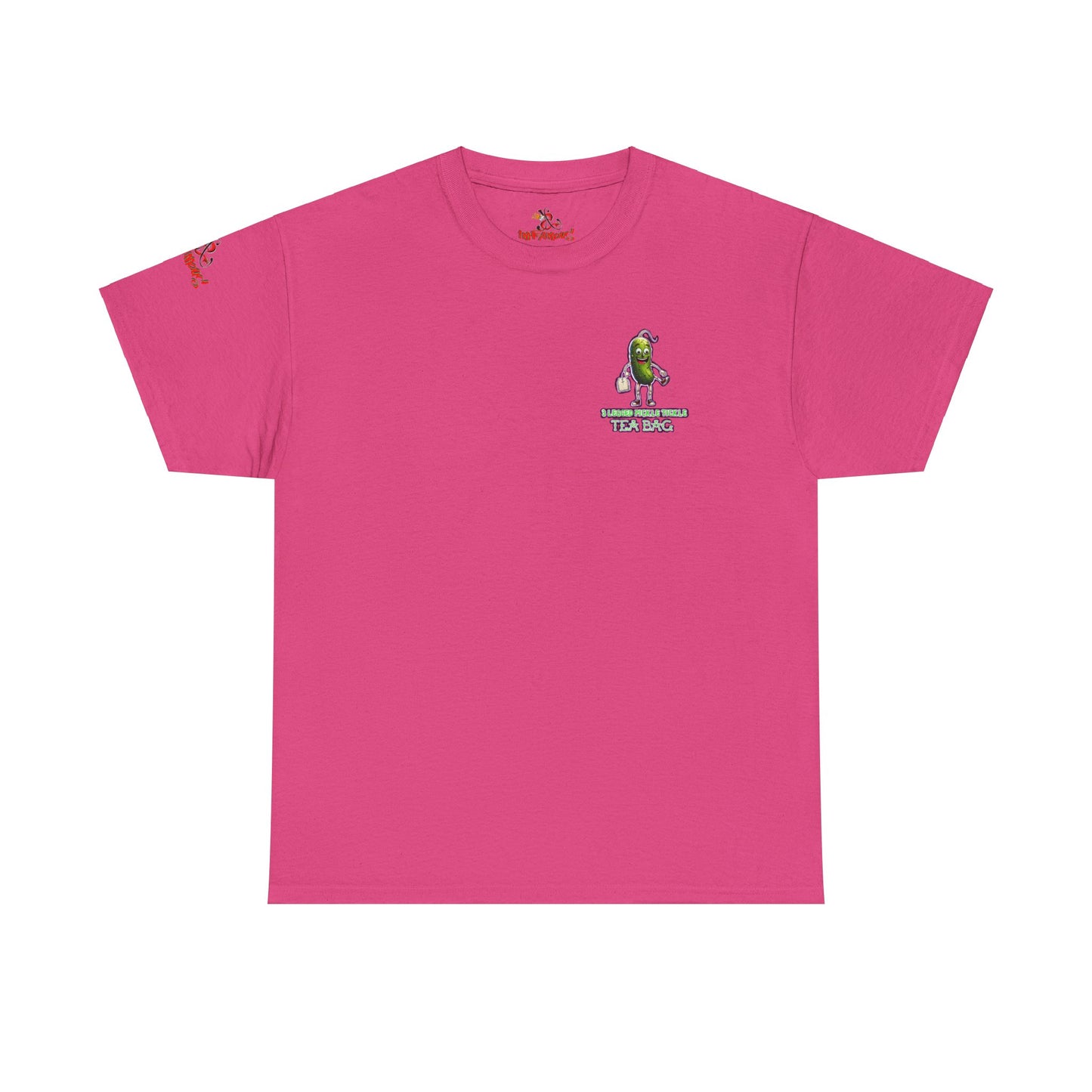 Premium Graphic T-shirt - Imfamous 3 Legged Pickle Tickle Tea Bag Design
