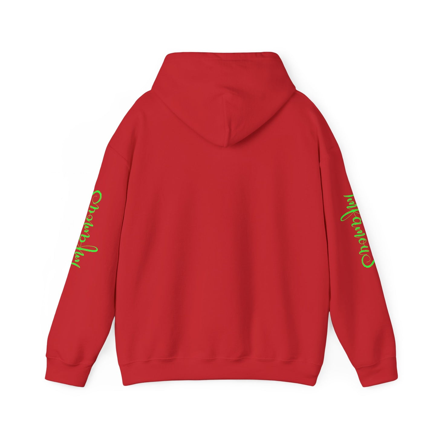 Premium Hooded Sweatshirt - Pineapple Flying on Unicorn Design