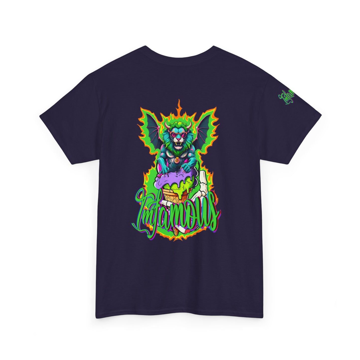 Premium graphic T-shirt - Imfamous Leo i-scream