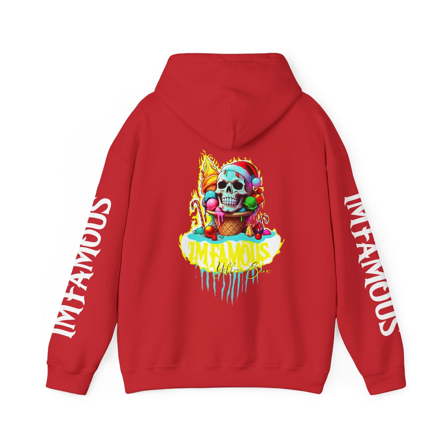 Premium hooded sweatshirt - Imfamous Yellow Snow I-scream Hoodie