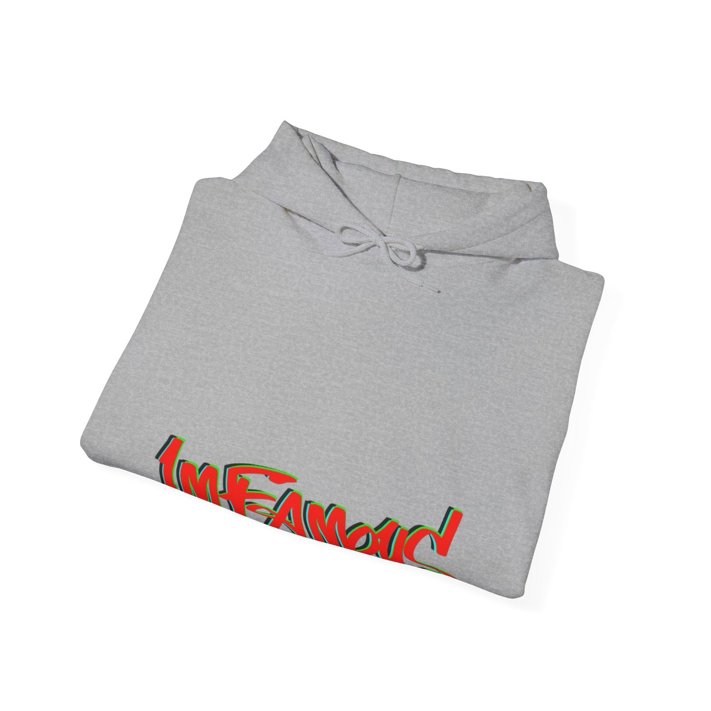 Premium graphic Hoodie - Imfamous halloween Design