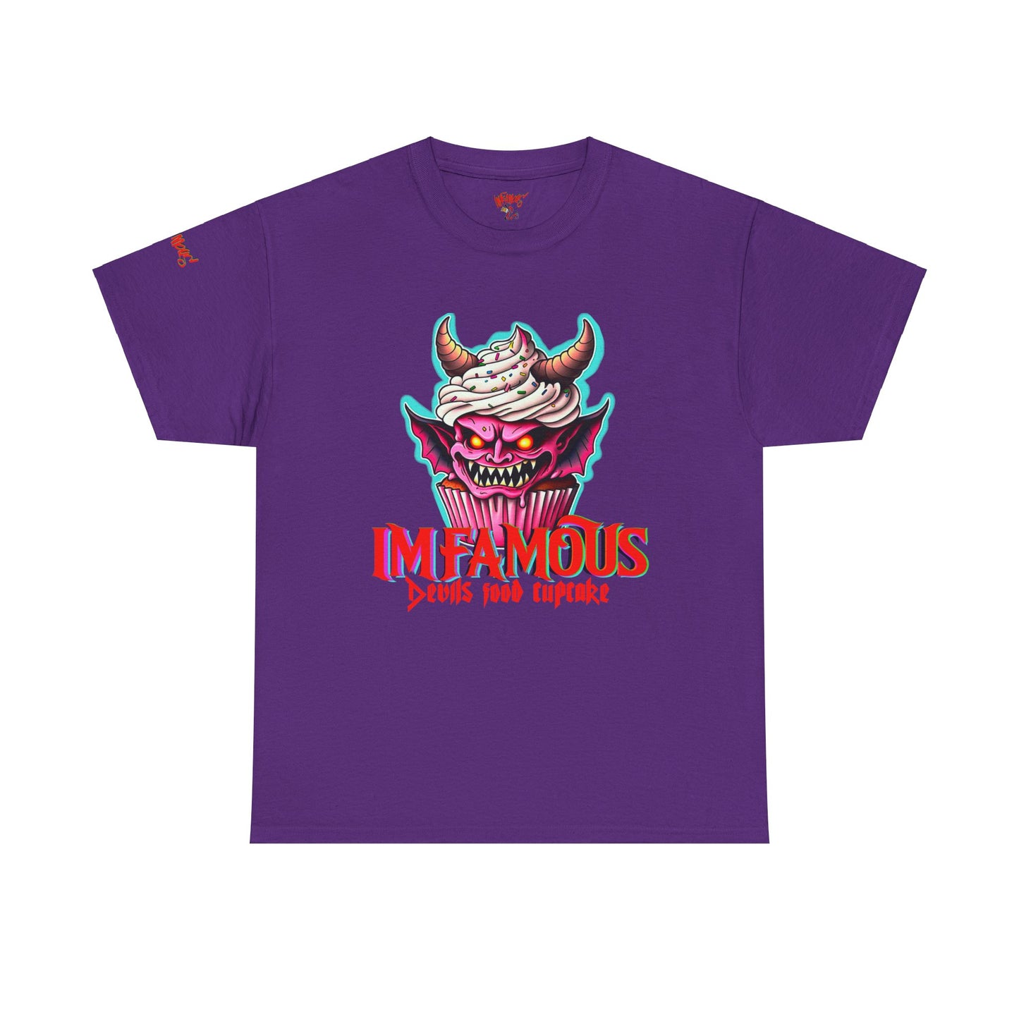 Premium graphic T-Shirt - Imfamous “devils food cupcake”