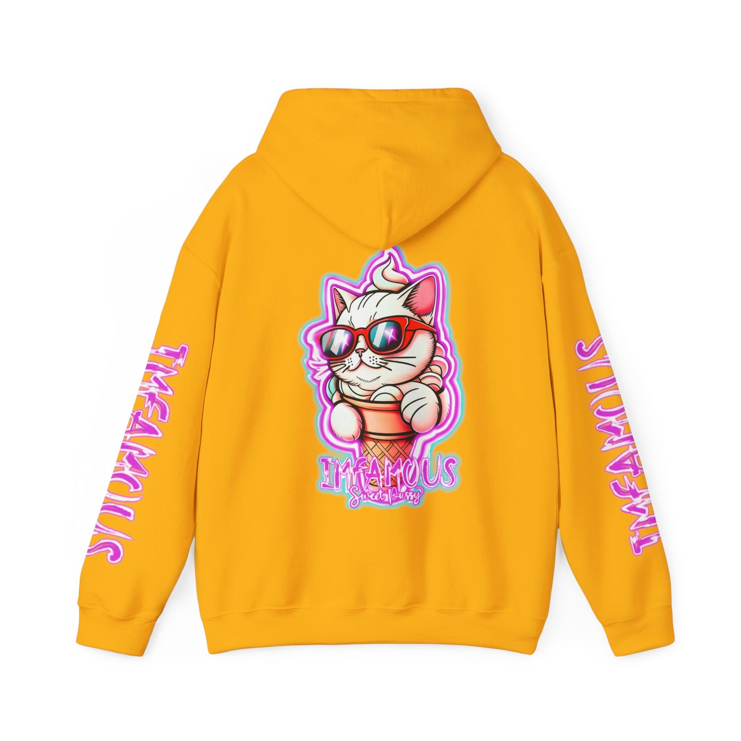 Premium hooded sweatshirt - Imfamous Sweet Pussy Cat Design