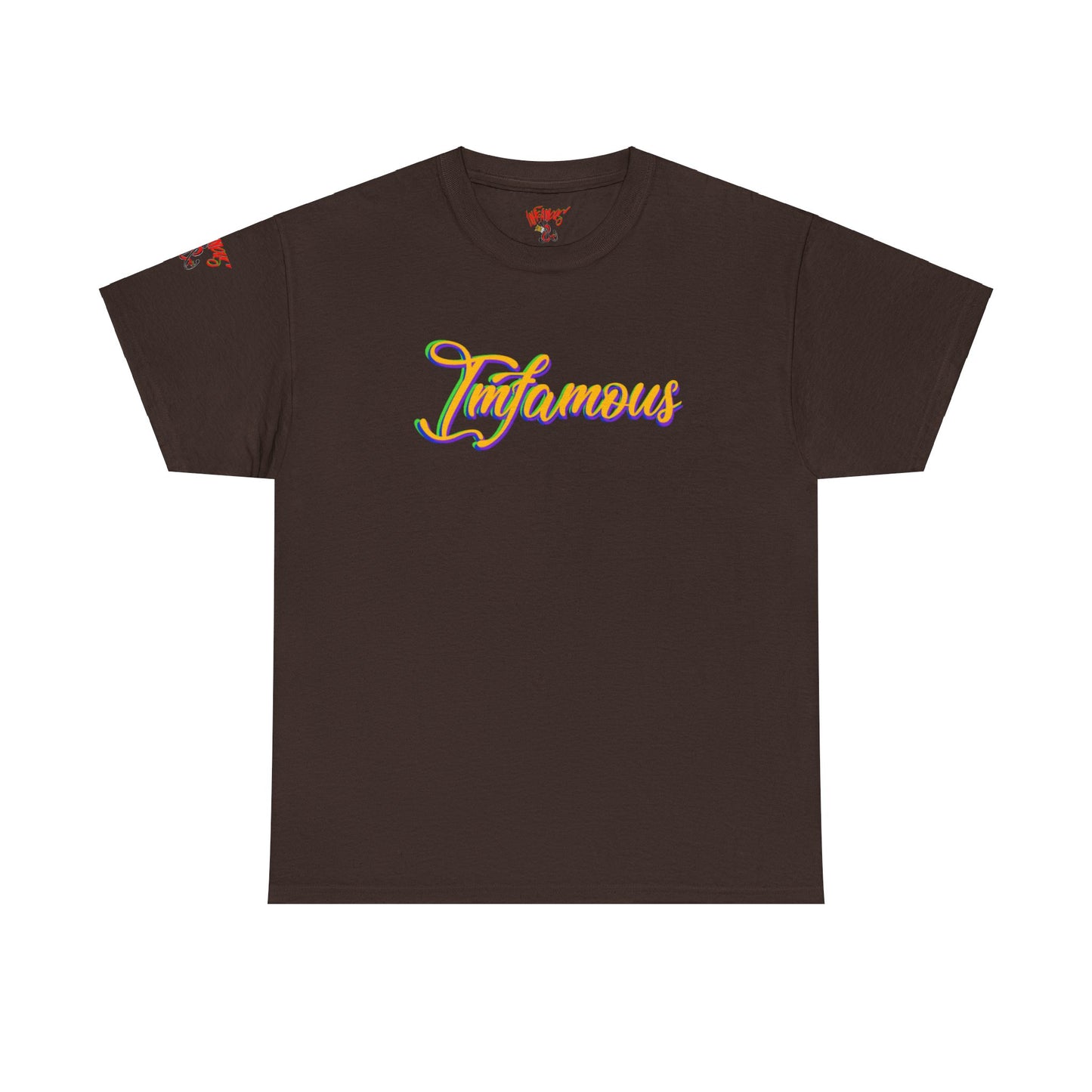 Premium graphic T-shirt - Imfamous Funny Toilet Paper “i got you back bro”