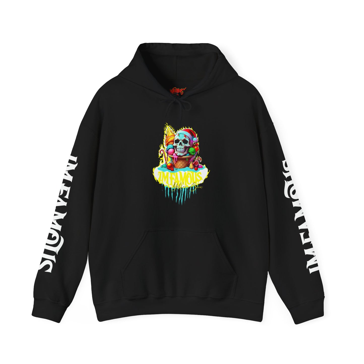 Premium hooded sweatshirt - Imfamous Yellow Snow I-scream Hoodie