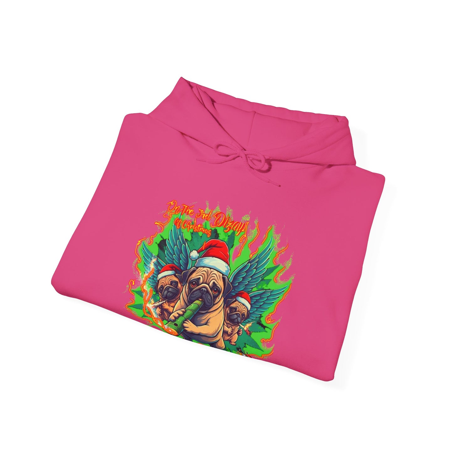 Premium hooded sweatshirt- Imfamous Pug Life