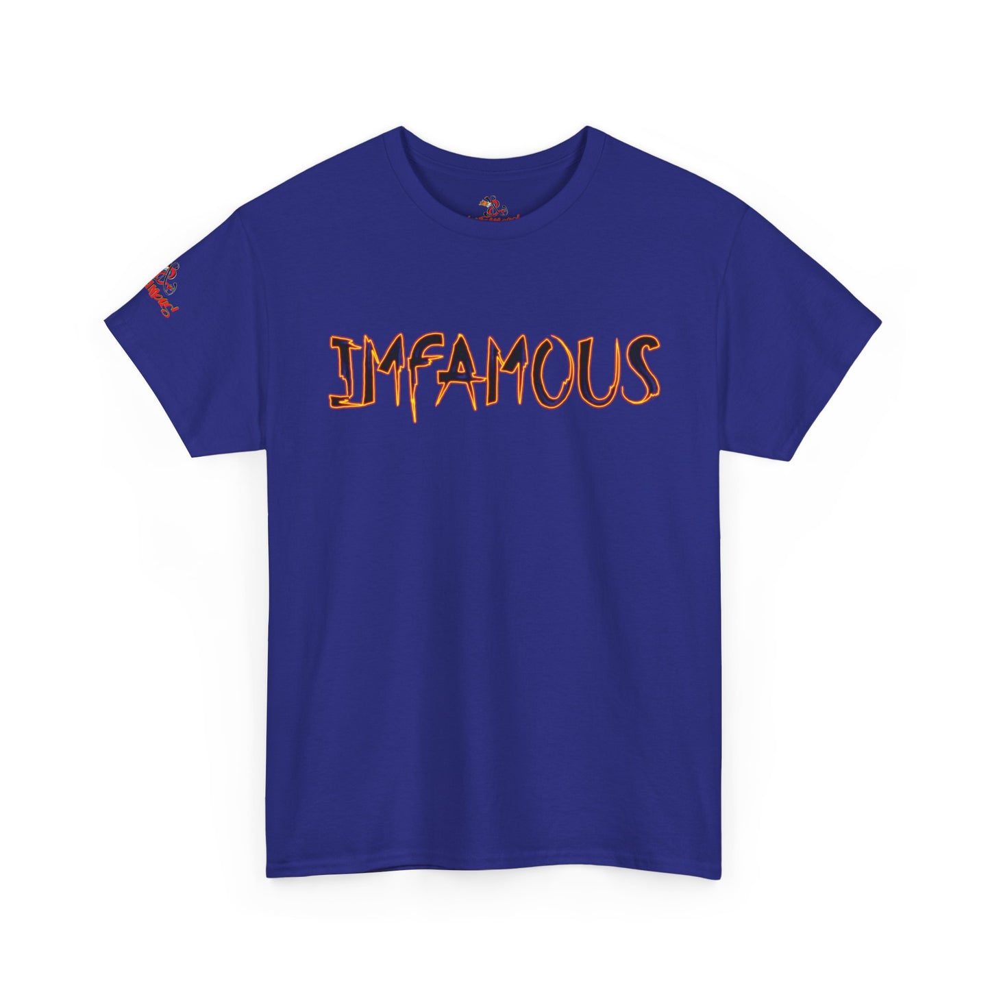 Imfamous Devils Food Cupcake Zombie attack Graphic Tee - Fun Casual Wear, Unisex T-Shirt for Food Lovers, Halloween fun gift