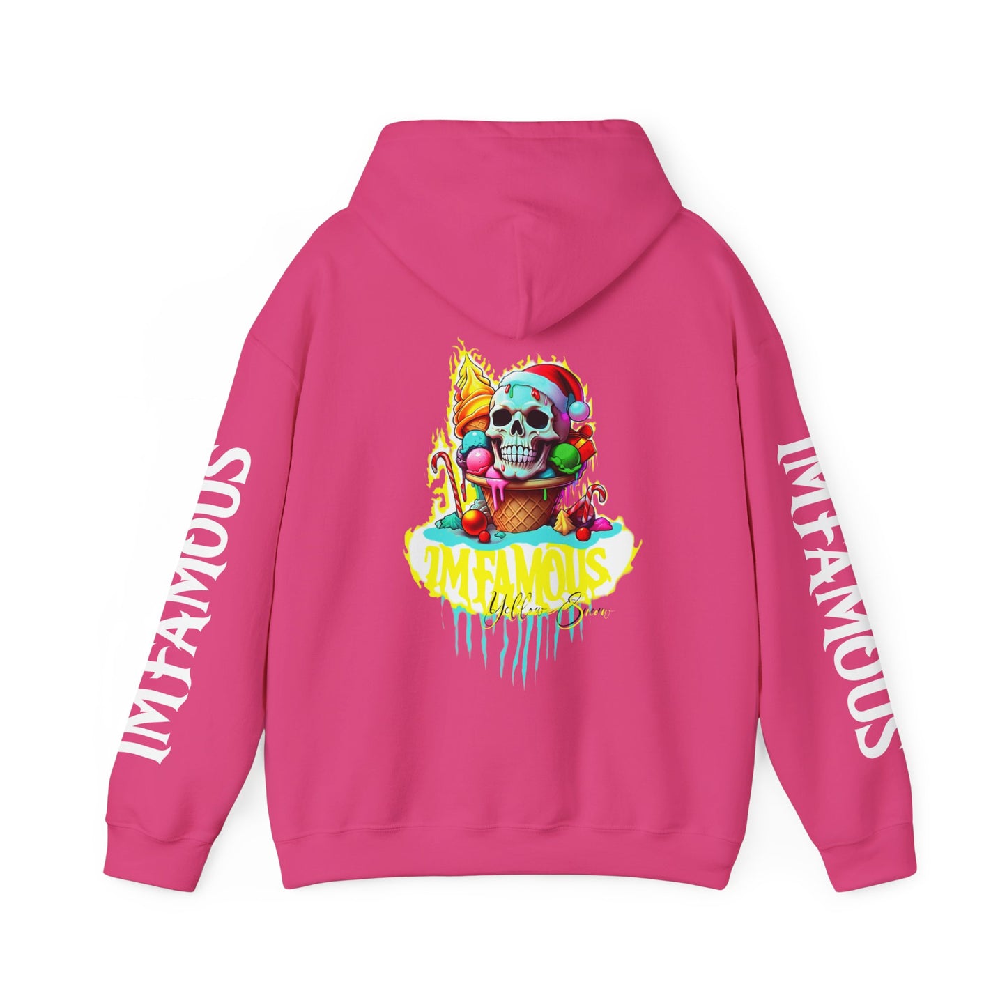 Premium hooded sweatshirt - Imfamous Yellow Snow I-scream Hoodie