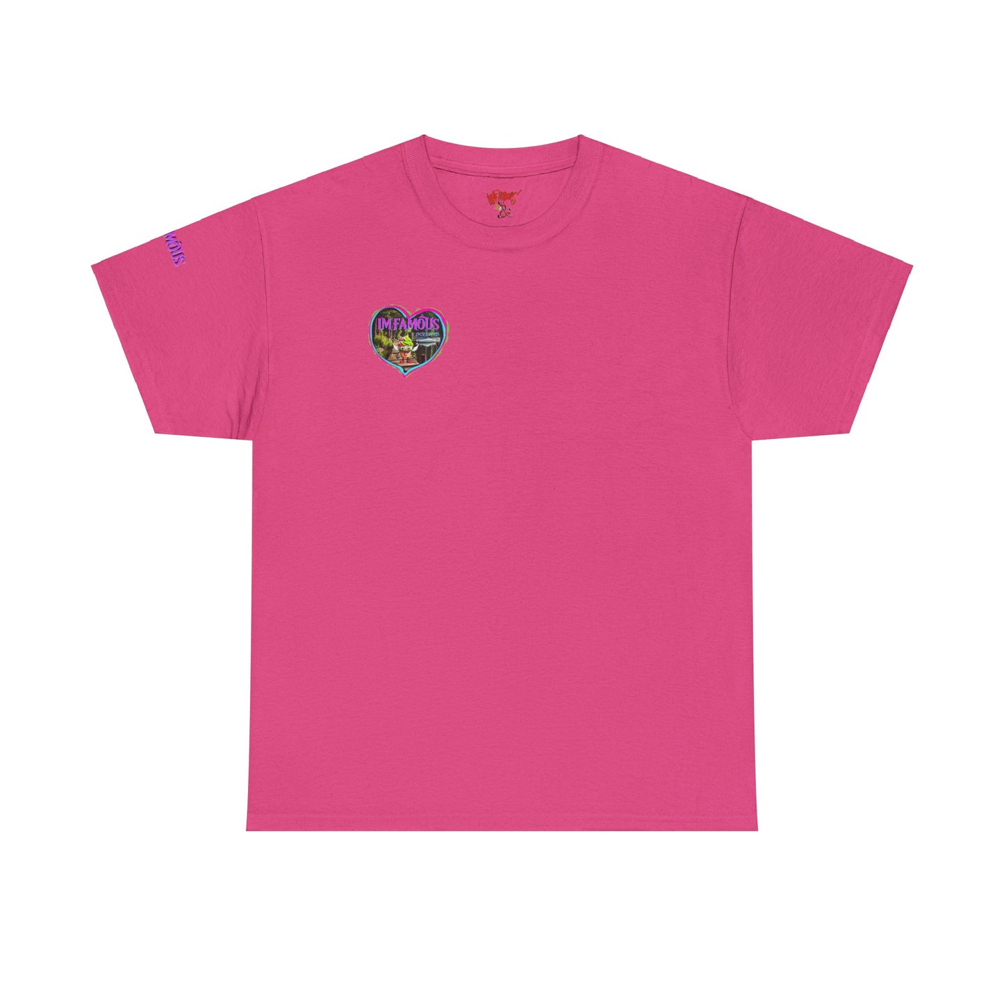 Premium Graphic T-Shirt - I Love Imfamous I-Screams Premium Unisex Heavy Cotton Tee
