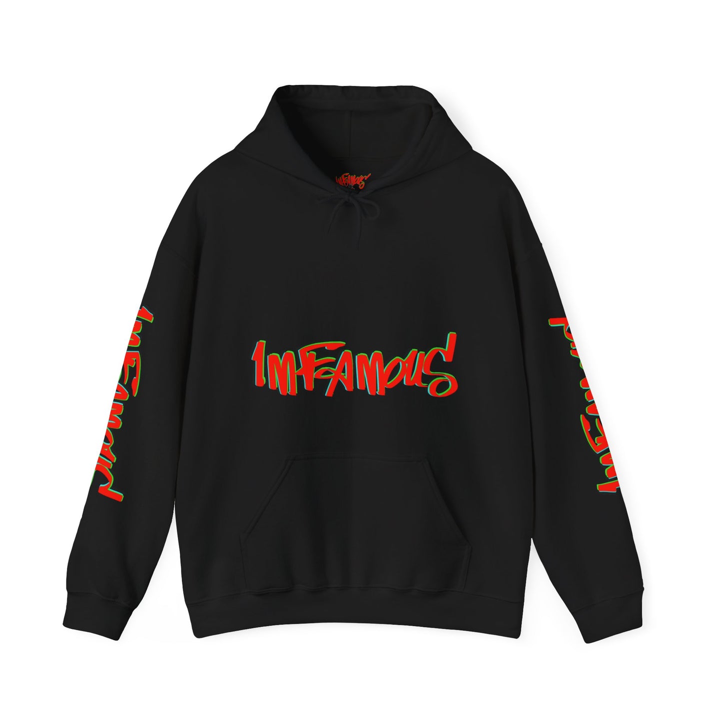 Premium graphic Hoodie - Imfamous halloween Design