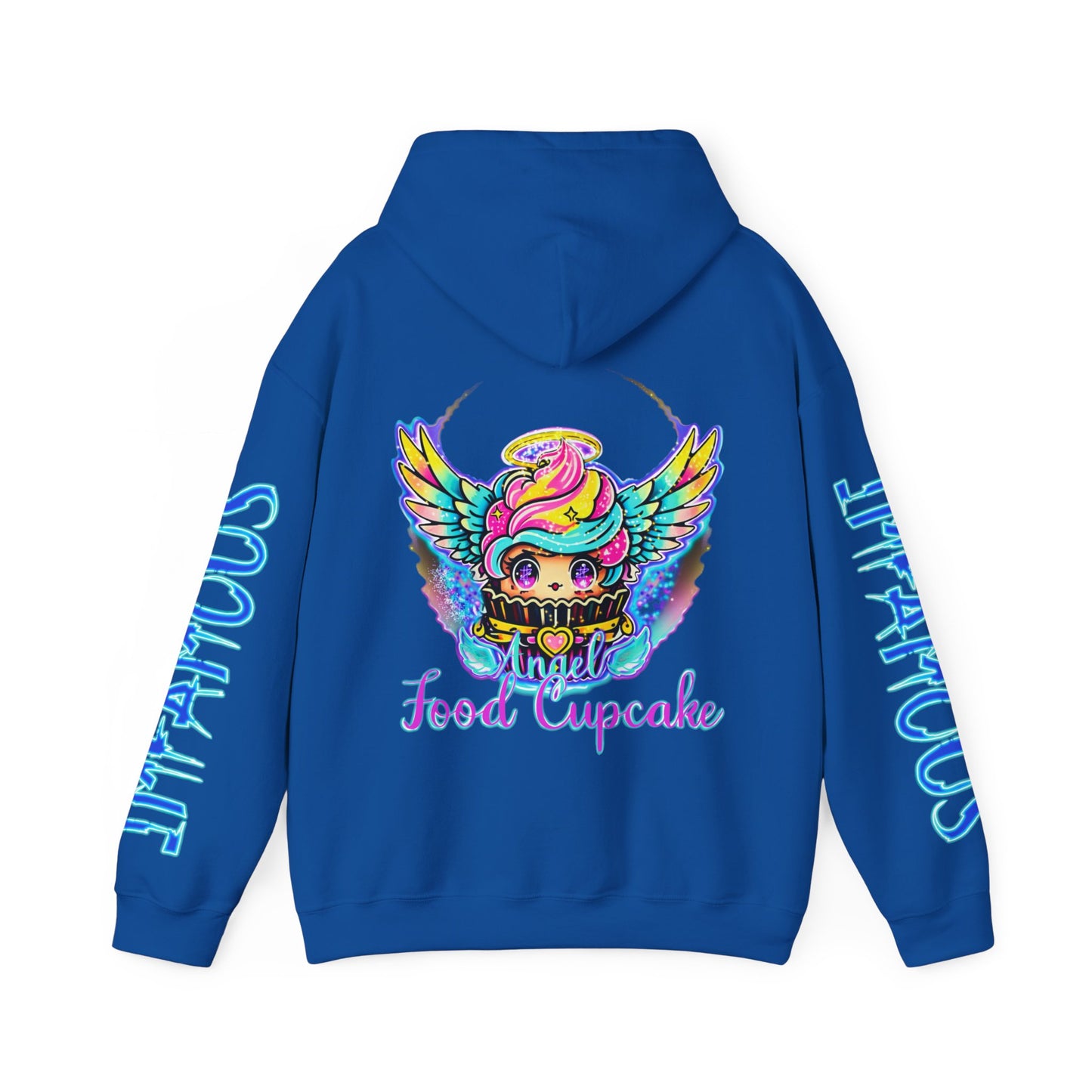 Imfamous Angel Food Cupcake #4 Graphic Hoodie - Stylish Unisex Heavy Blend Sweatshirt