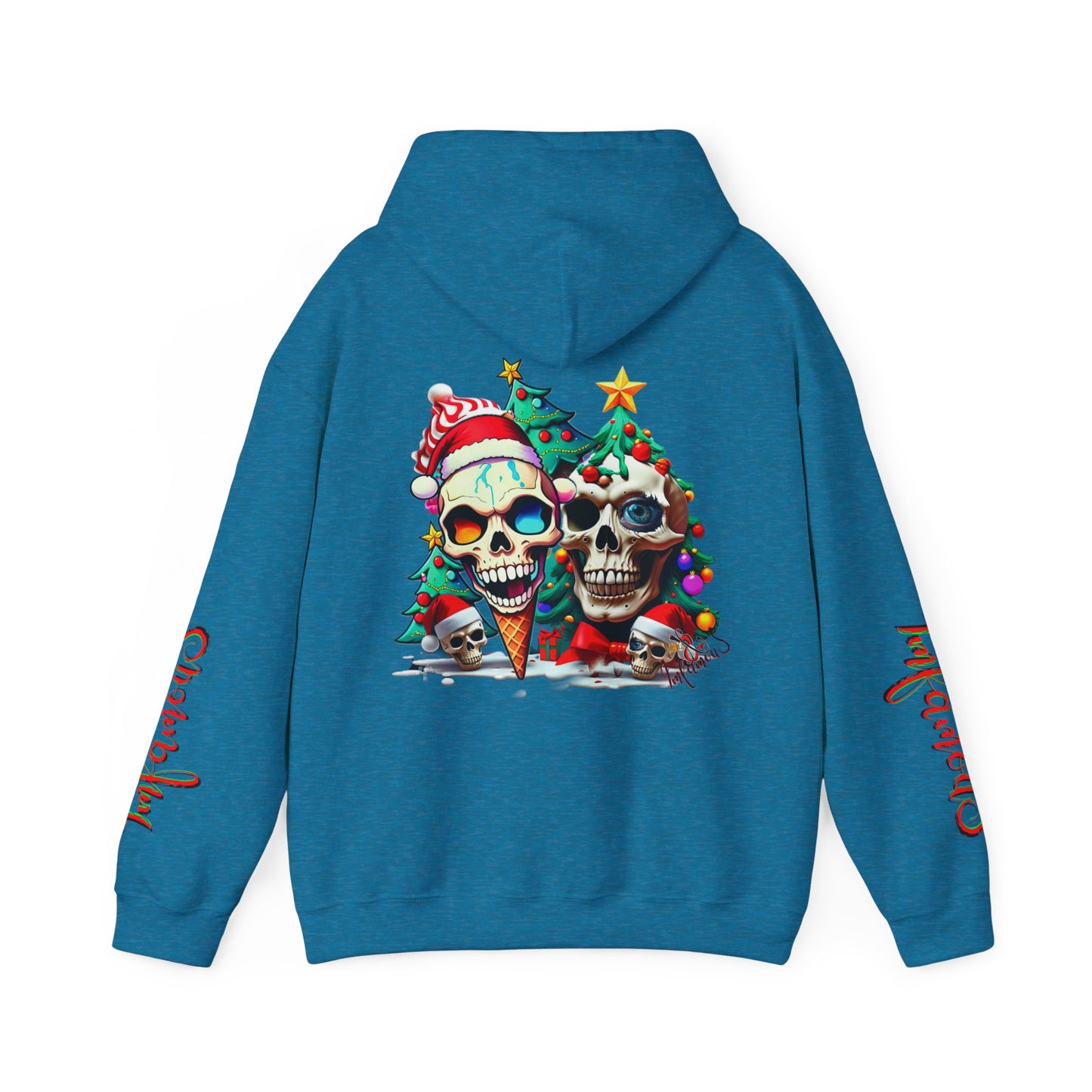 Premium hooded sweatshirt - Imfamous Christmas Skull i-scream - Imfamous Design