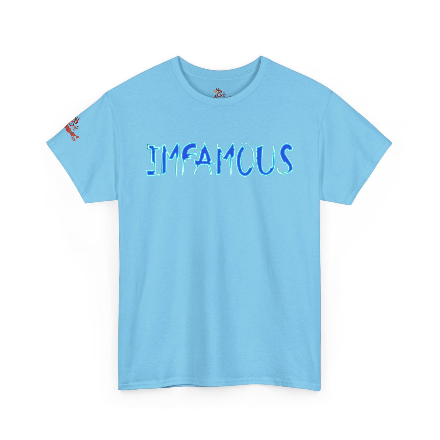 Unisex Heavy Cotton Tee - Imfamous Angel Food Cupcake Design #4