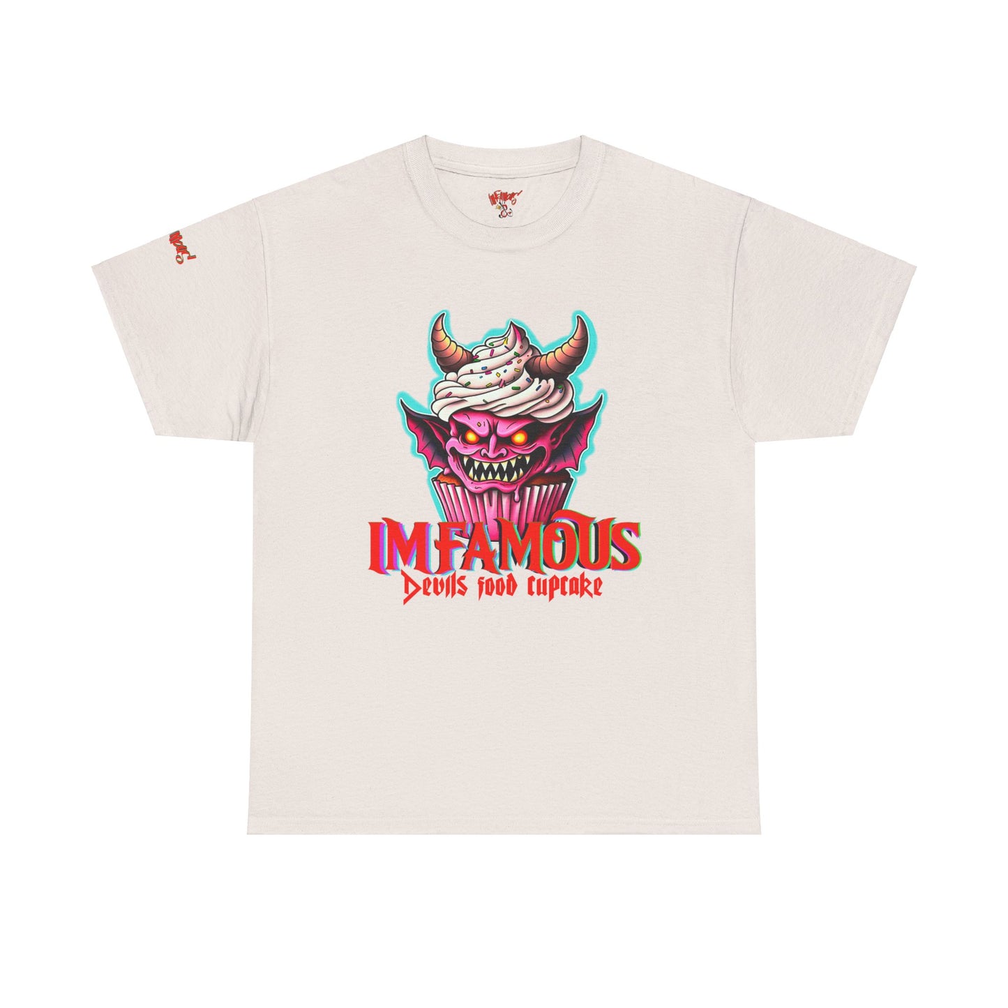 Premium graphic T-Shirt - Imfamous “devils food cupcake”