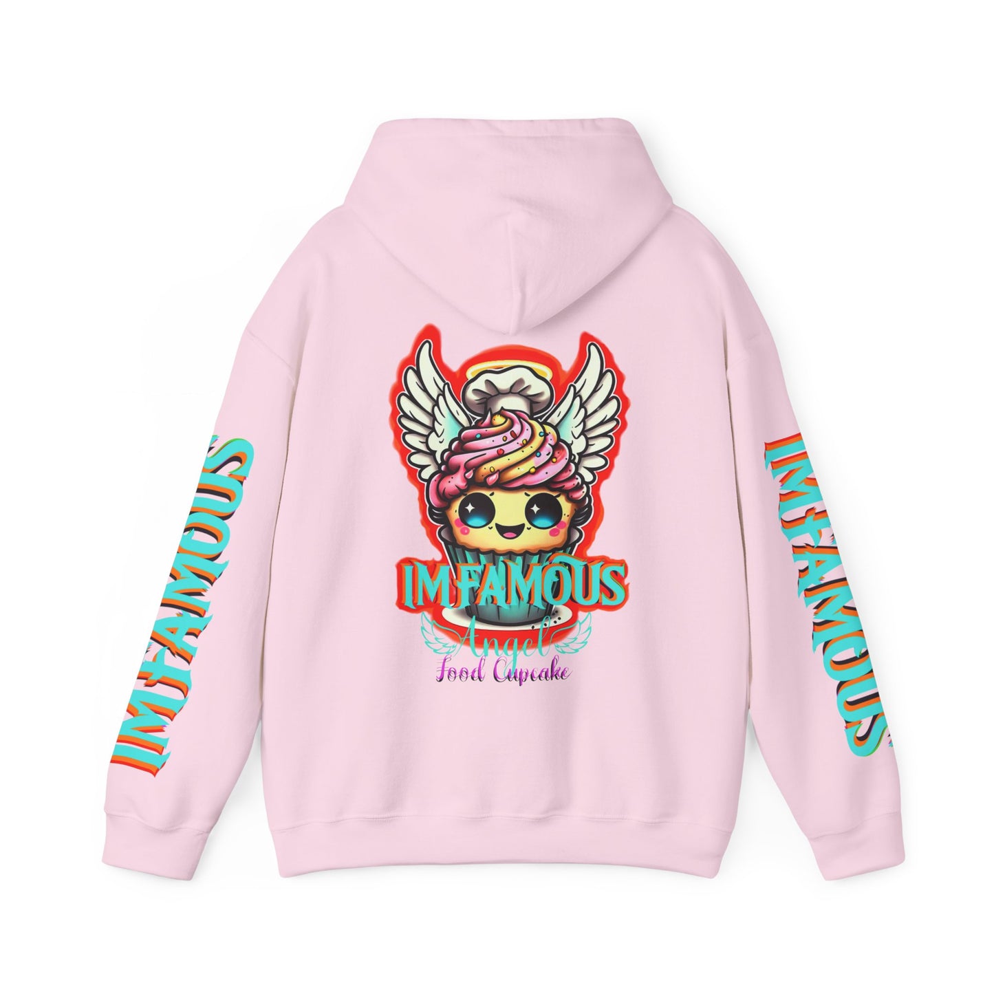 Imfamous Angel food cupcake 男女同款 Heavy Blend™ 连帽运动衫