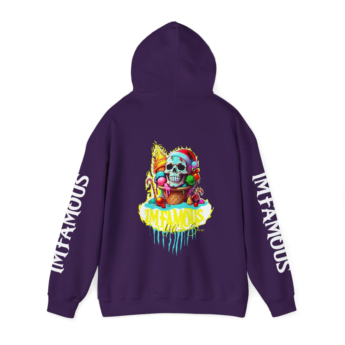 Premium hooded sweatshirt - Imfamous Yellow Snow I-scream Hoodie