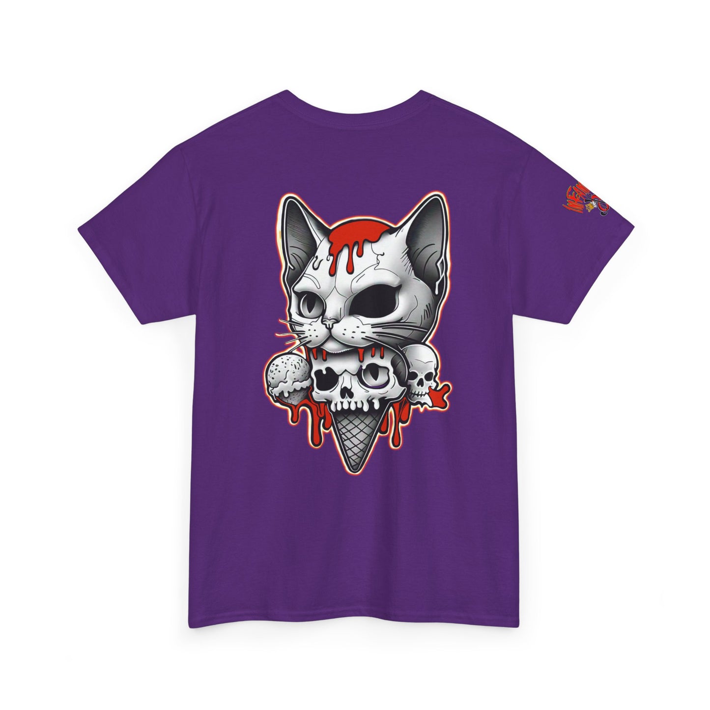 Imfamous Dead Kitty I-Scream Tee shirt, Awesome premium graphic T-Shirt