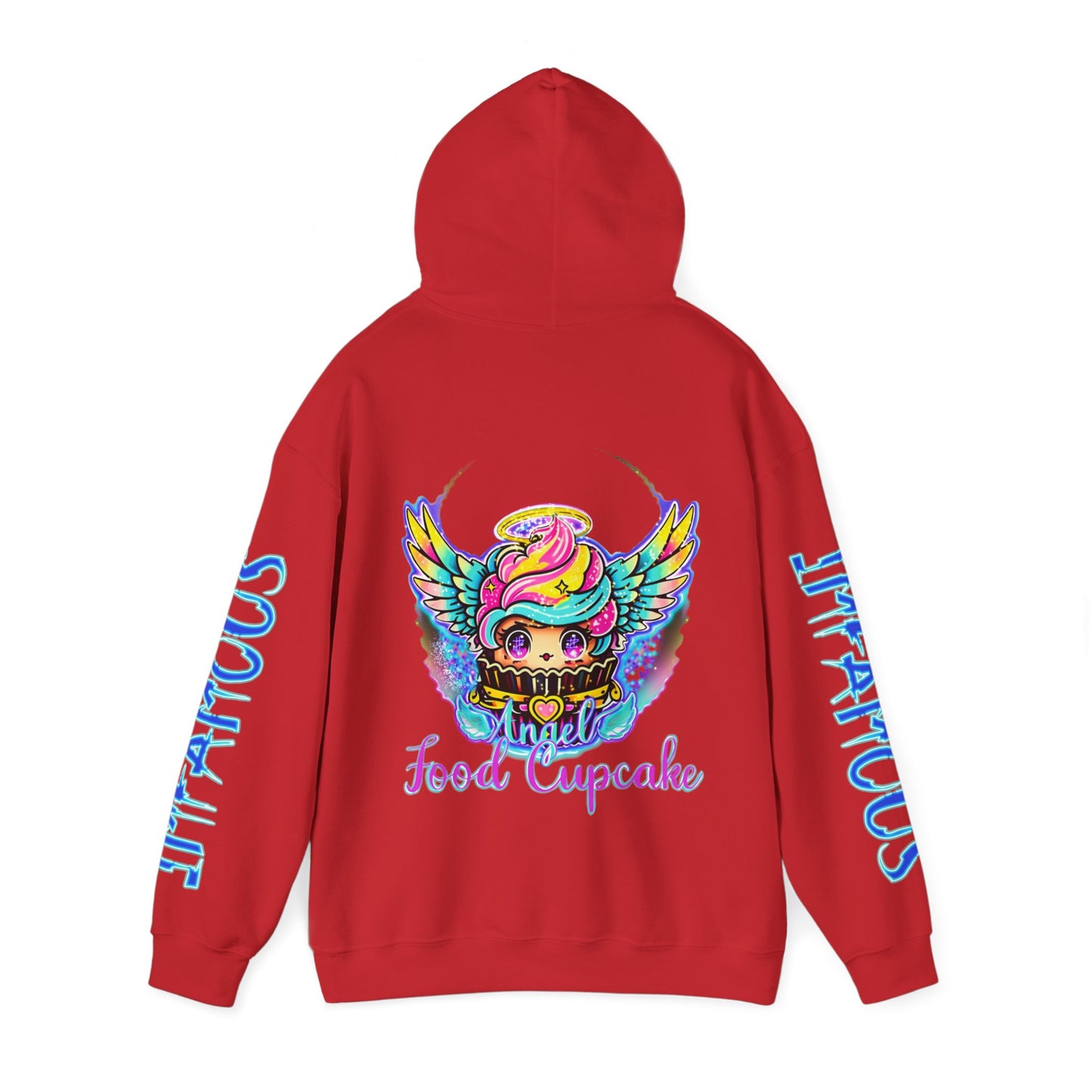 Imfamous Angel Food Cupcake #4 Graphic Hoodie - Stylish Unisex Heavy Blend Sweatshirt