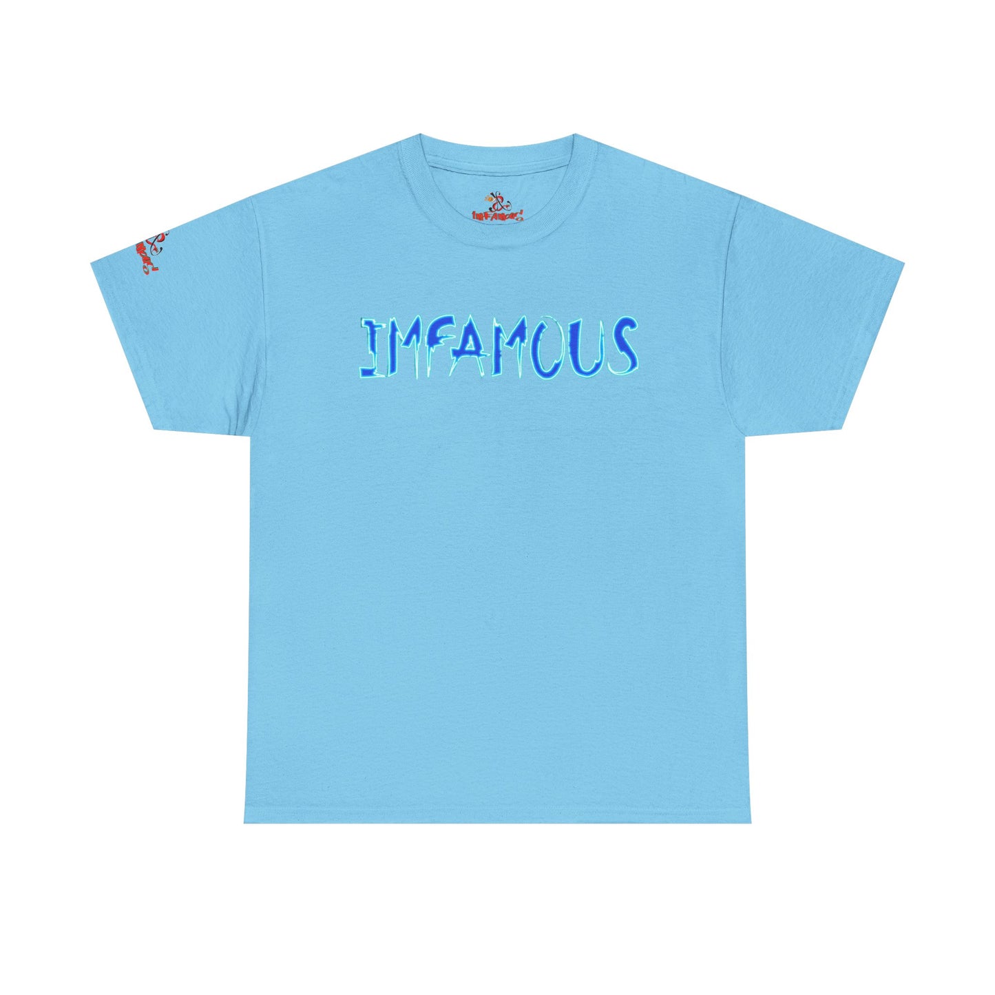 Unisex Heavy Cotton Tee - Imfamous Angel Food Cupcake Design #4