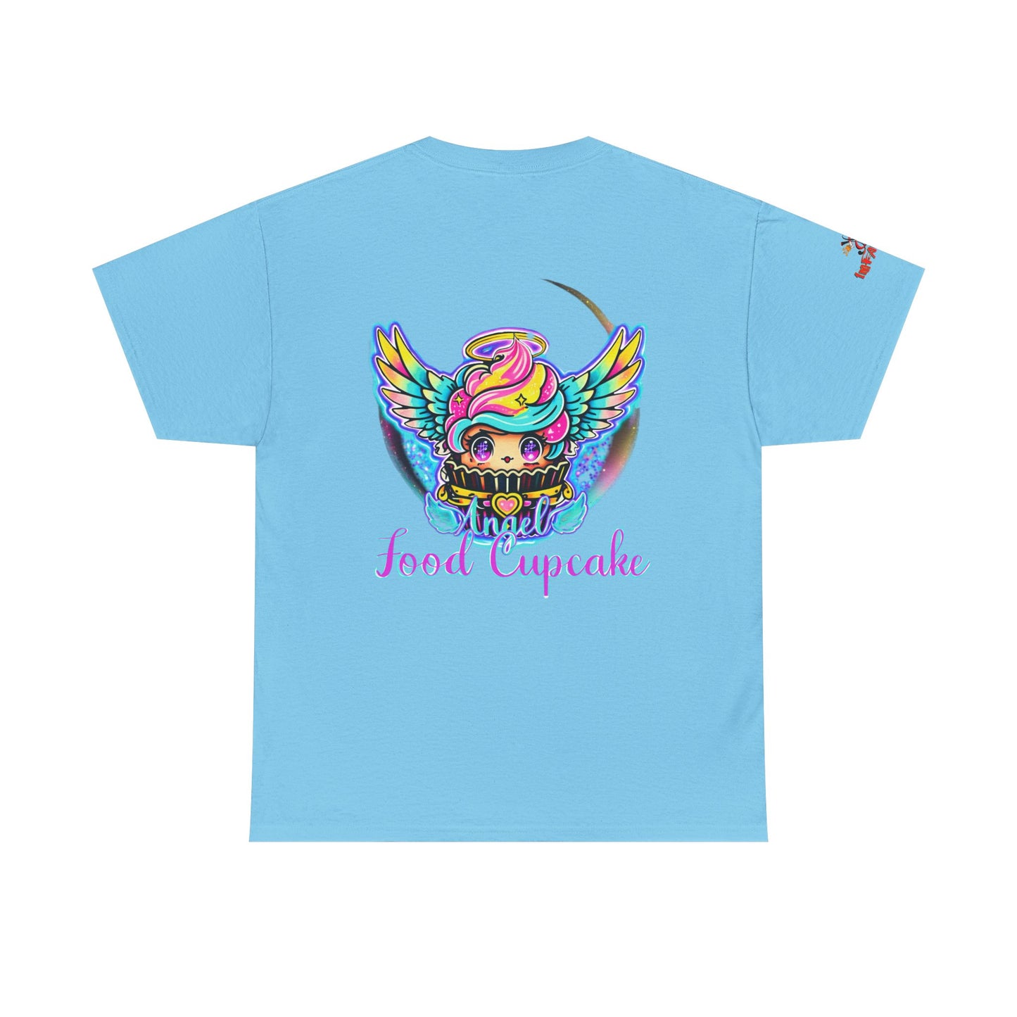 Unisex Heavy Cotton Tee - Imfamous Angel Food Cupcake Design #4