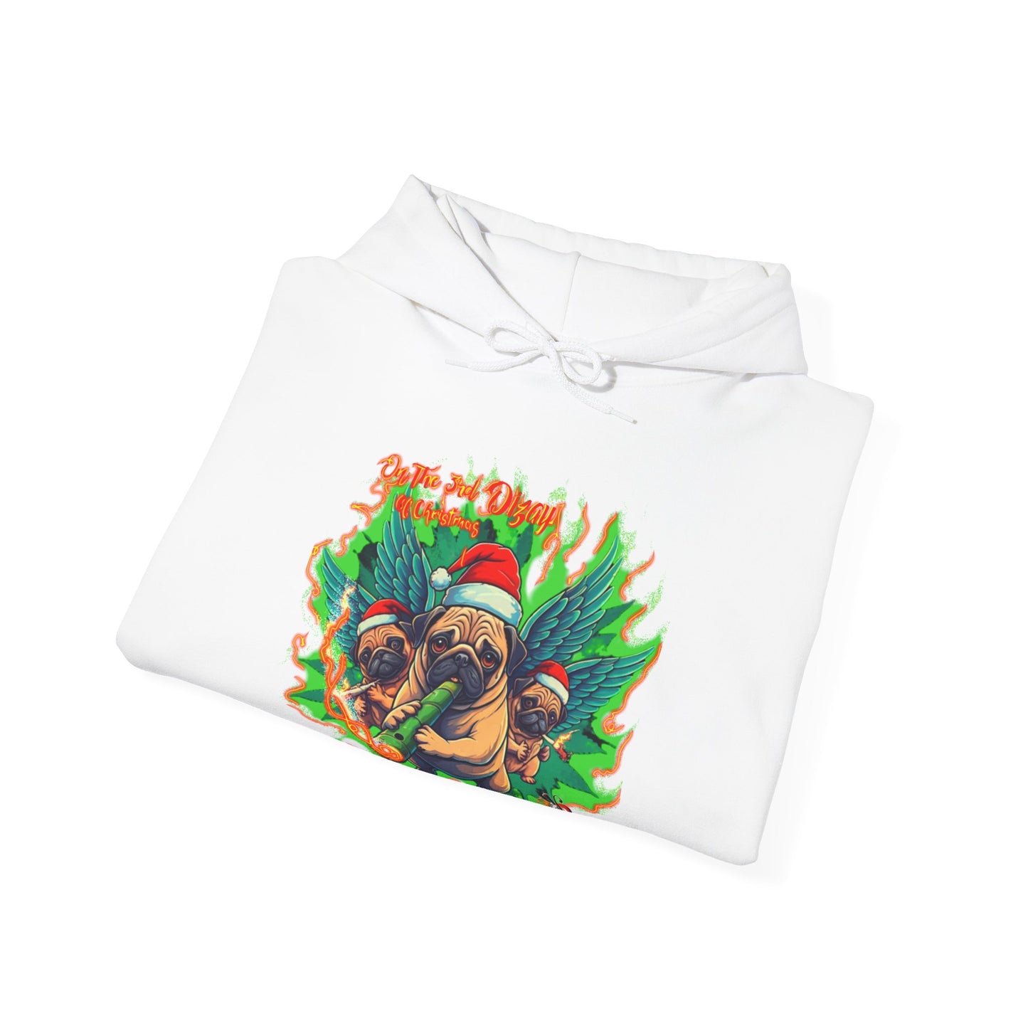 Premium hooded sweatshirt- Imfamous Pug Life