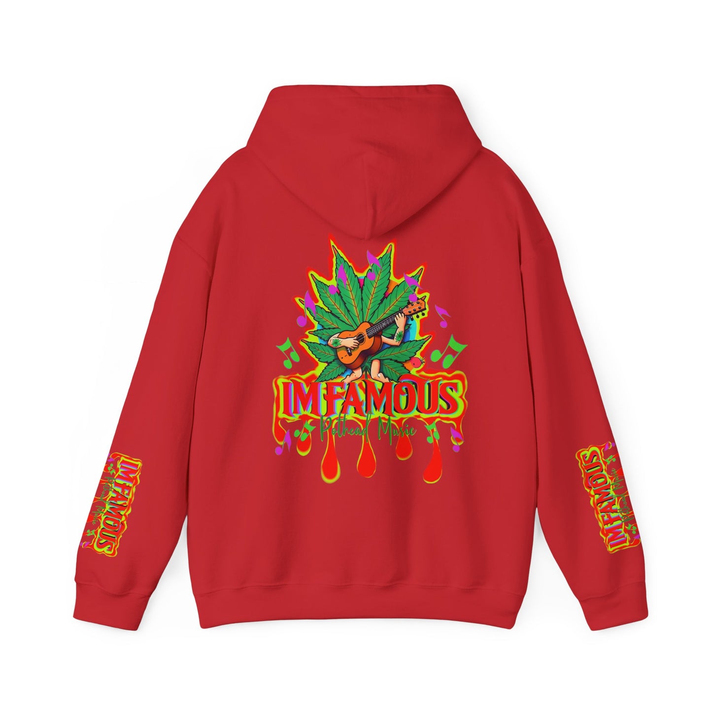 Premium Hooded Sweatshirt - Imfamous Pothead Music