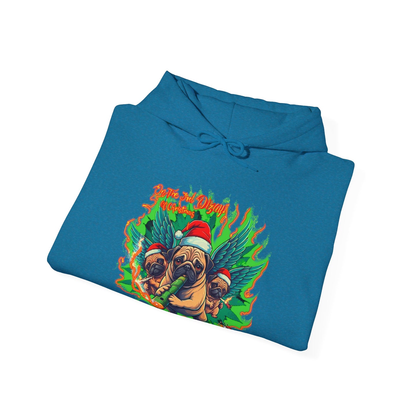 Premium hooded sweatshirt- Imfamous Pug Life