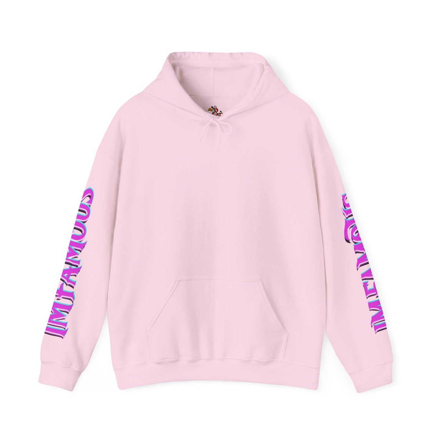 Premium Hooded Sweatshirt -cyclops being abducted by ufo