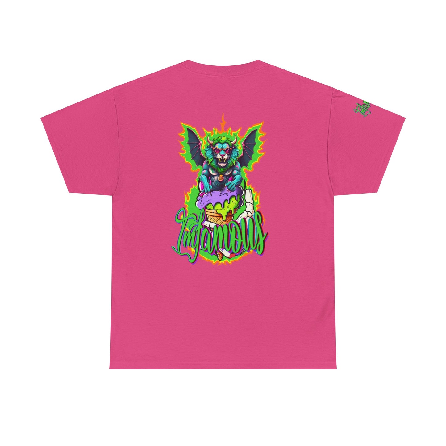 Premium graphic T-shirt - Imfamous Leo i-scream