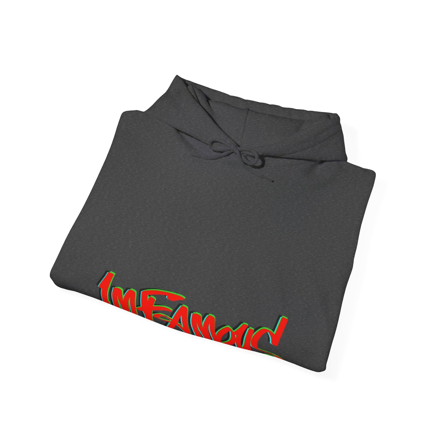 Premium graphic Hoodie - Imfamous halloween Design