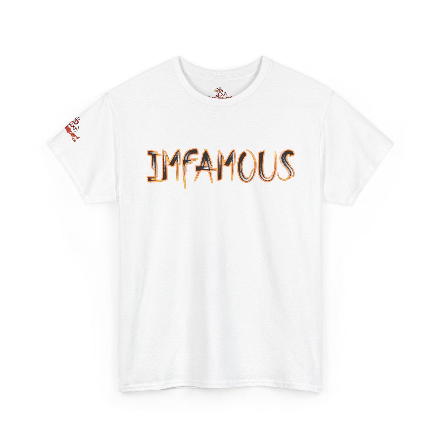 Imfamous Devils Food Cupcake Zombie attack Graphic Tee - Fun Casual Wear, Unisex T-Shirt for Food Lovers, Halloween fun gift