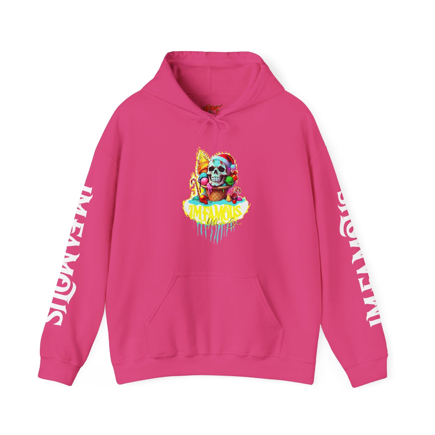 Premium hooded sweatshirt - Imfamous Yellow Snow I-scream Hoodie