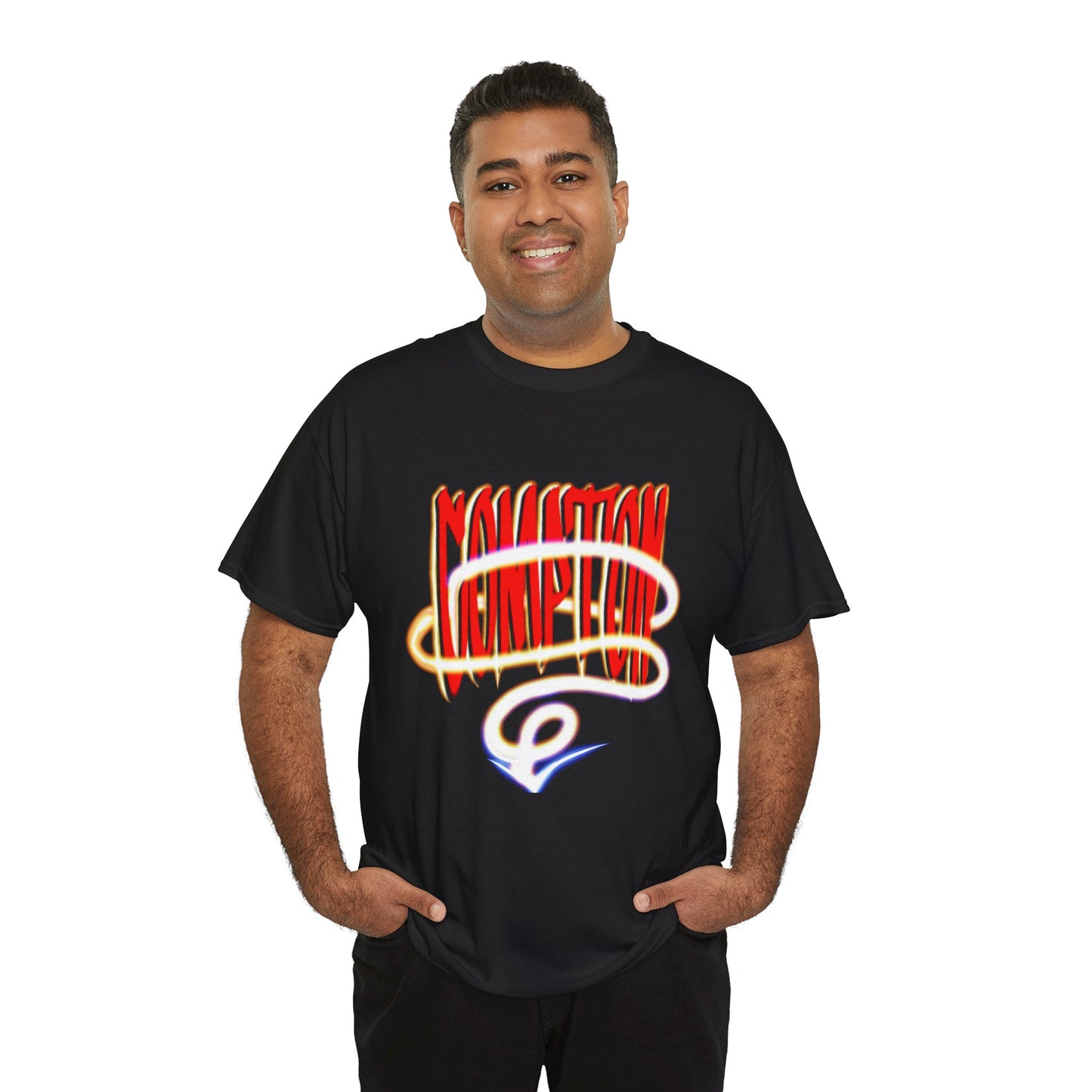 Compton Vibe Unisex Heavy Cotton Tee - Streetwear Style T-Shirt