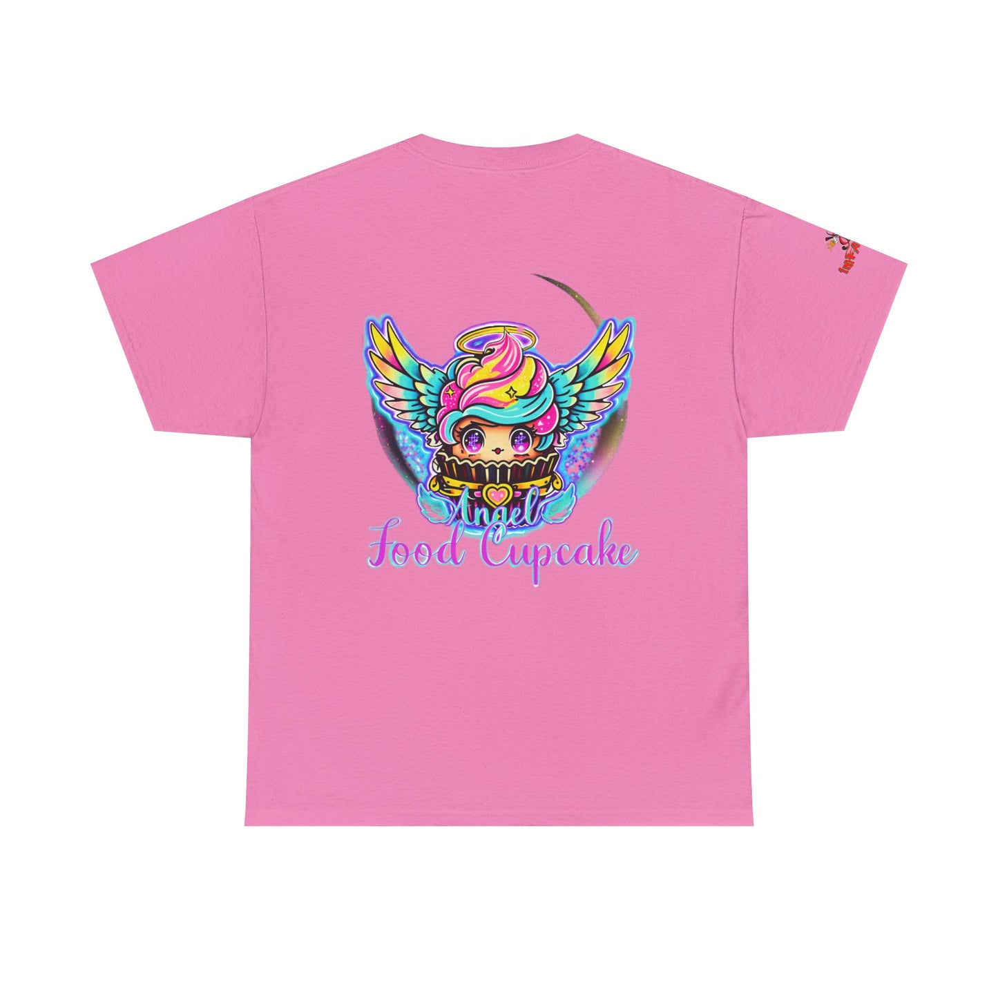 Unisex Heavy Cotton Tee - Imfamous Angel Food Cupcake Design #4