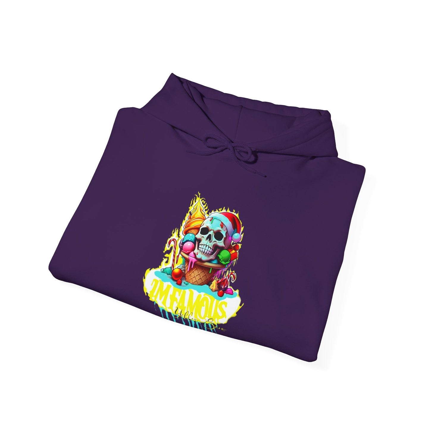Premium hooded sweatshirt - Imfamous Yellow Snow I-scream Hoodie