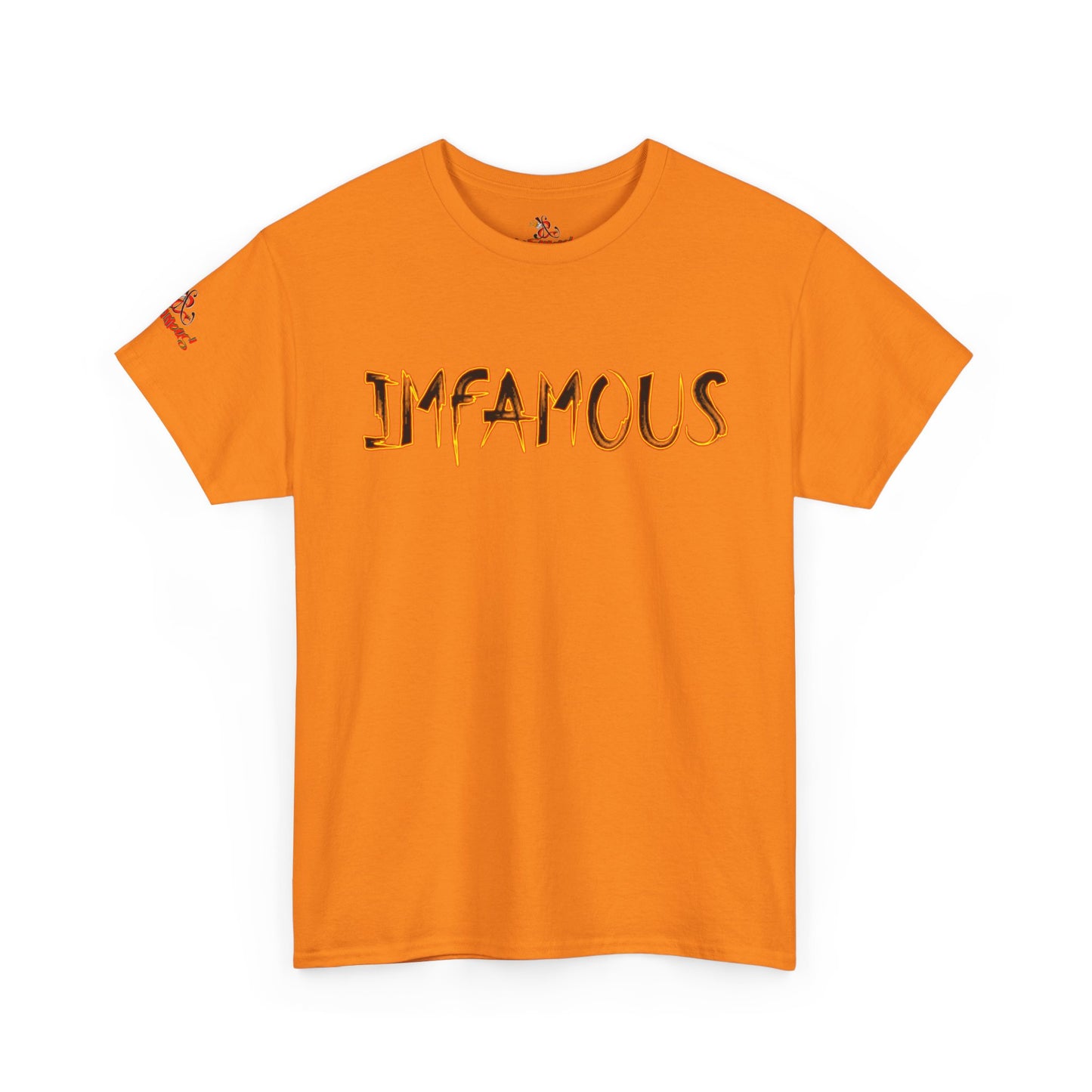 Imfamous Devils Food Cupcake Zombie attack Graphic Tee - Fun Casual Wear, Unisex T-Shirt for Food Lovers, Halloween fun gift