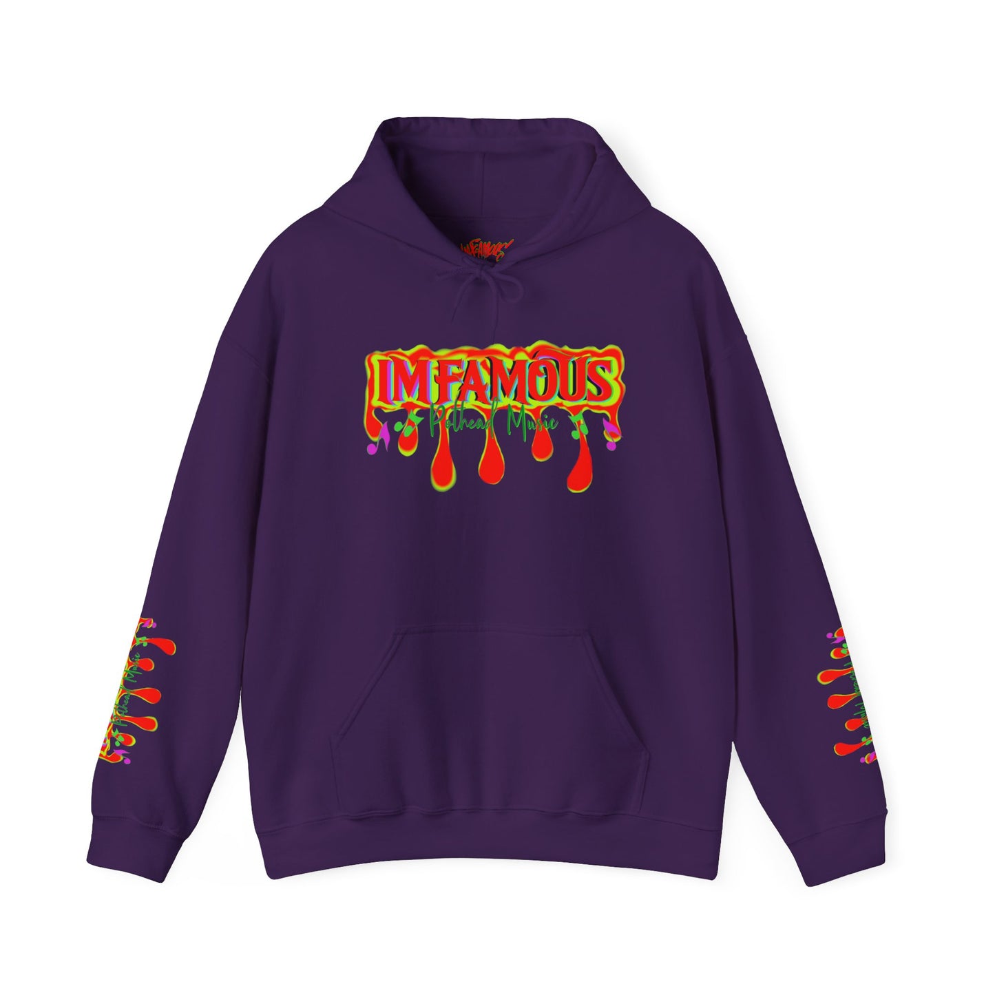 Premium Hooded Sweatshirt - Imfamous Pothead Music