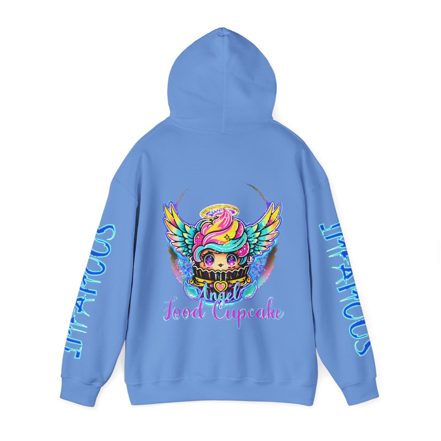 Imfamous Angel Food Cupcake #4 Graphic Hoodie - Stylish Unisex Heavy Blend Sweatshirt