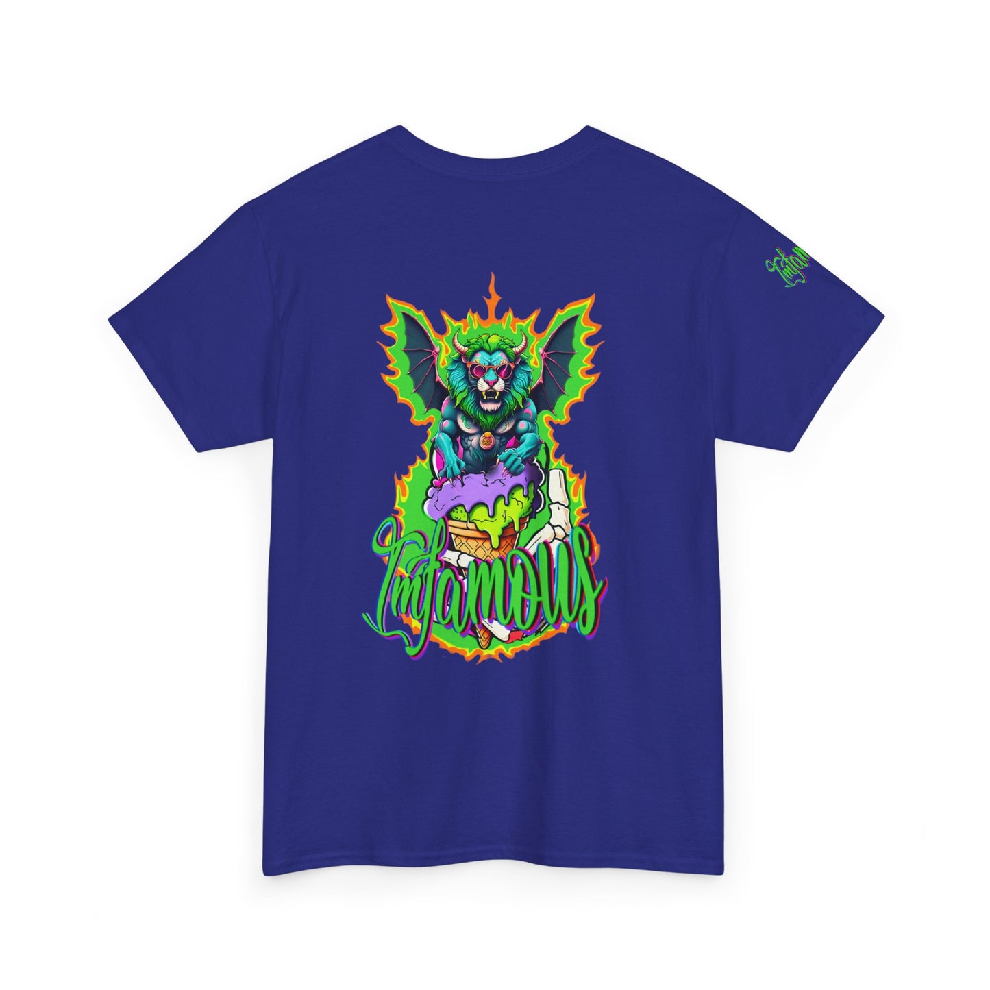 Premium graphic T-shirt - Imfamous Leo i-scream