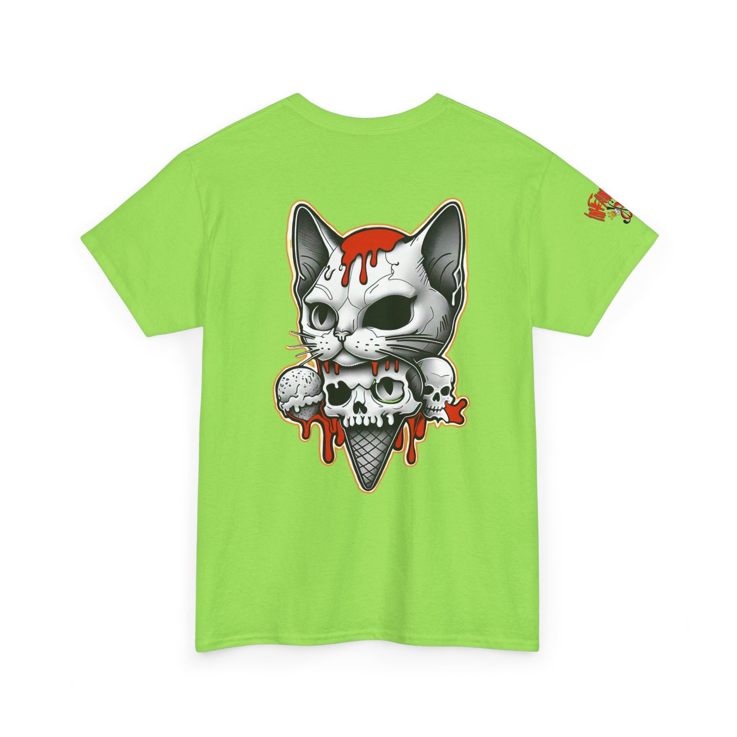 Imfamous Dead Kitty I-Scream Tee shirt, Awesome premium graphic T-Shirt