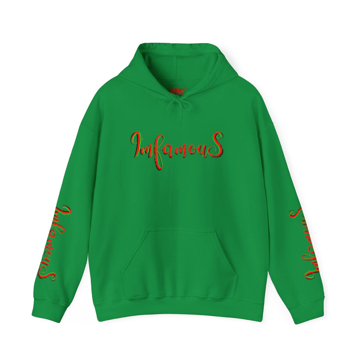 Premium hooded sweatshirt - Imfamous Christmas Skull i-scream - Imfamous Design