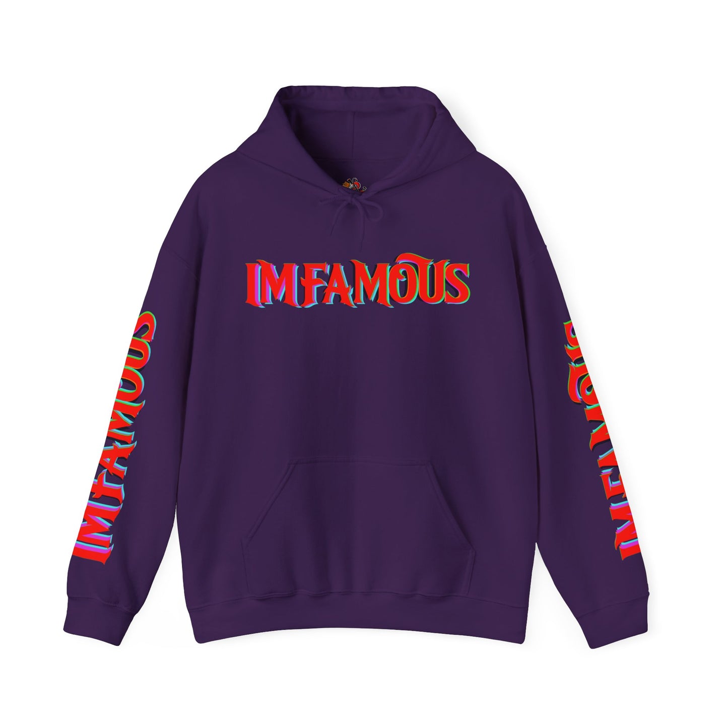 Premium Hooded Sweatshirt -Funny - Imfamous : Don't go unprotected lol