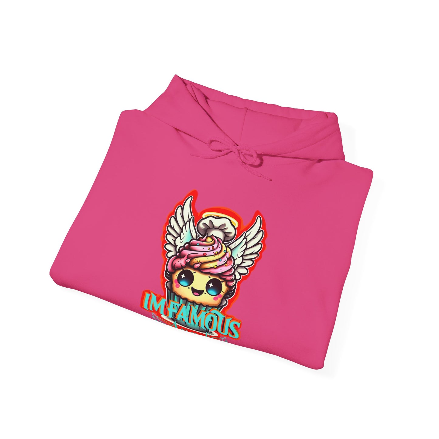 Imfamous Angel food cupcake 男女同款 Heavy Blend™ 连帽运动衫