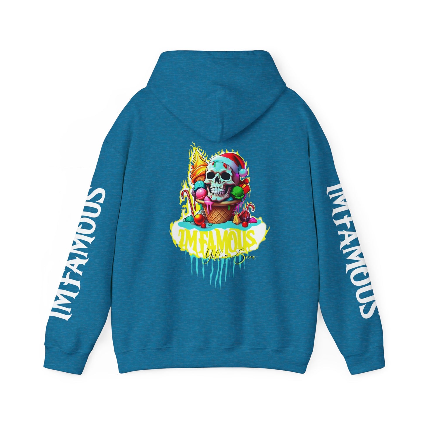 Premium hooded sweatshirt - Imfamous Yellow Snow I-scream Hoodie