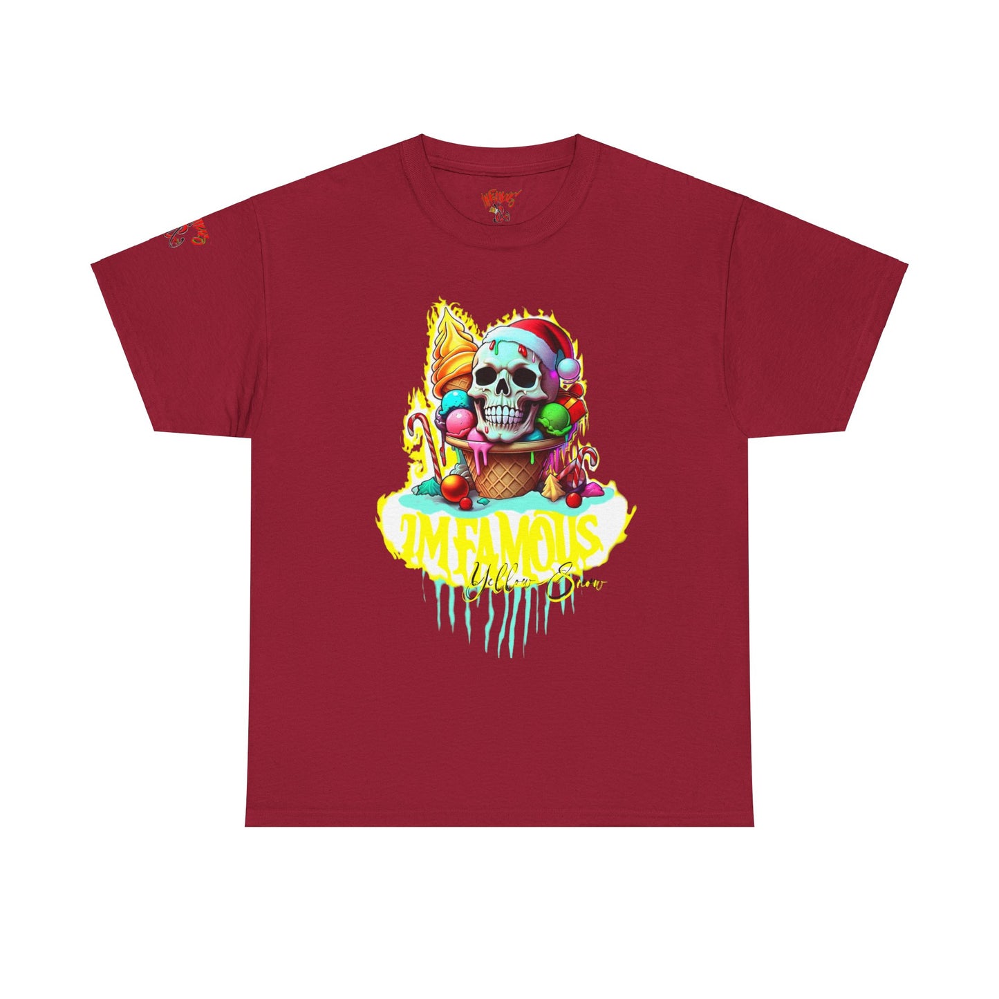 Premium graphic T-Shirt - Imfamous Christmas I-scream