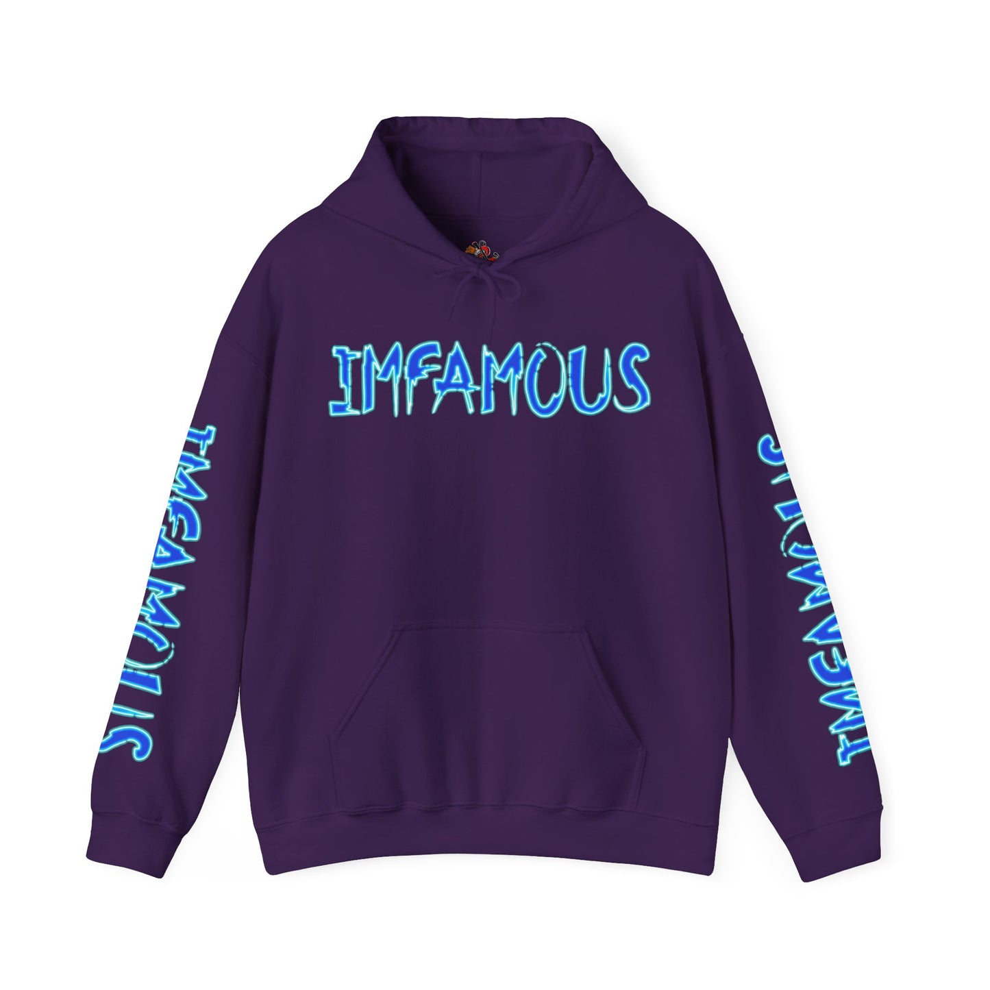 Imfamous Angel Cupcake Graphic Hoodie - Stylish Unisex Heavy Blend Sweatshirt