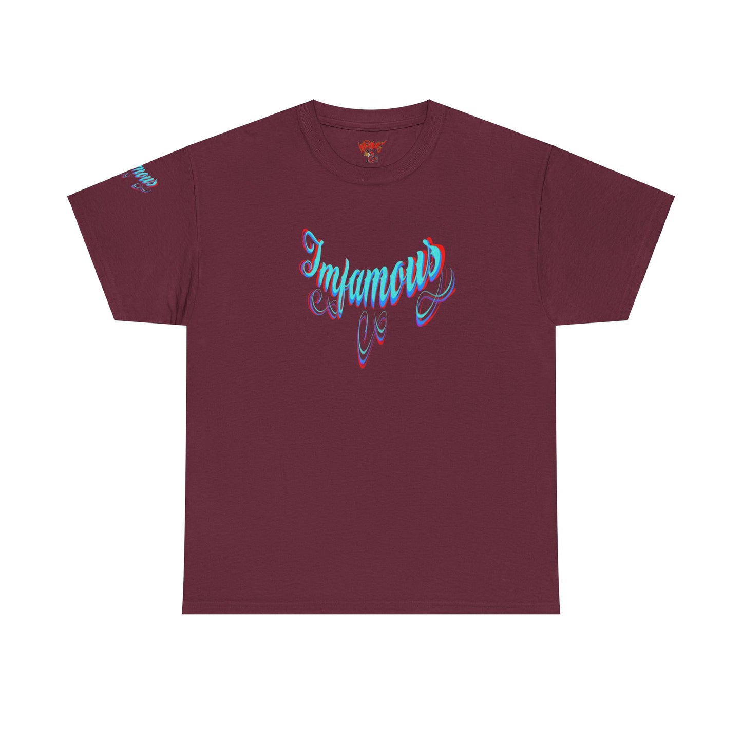 Premium Graphic T-shirt - Imfamous Leo I-scream Design