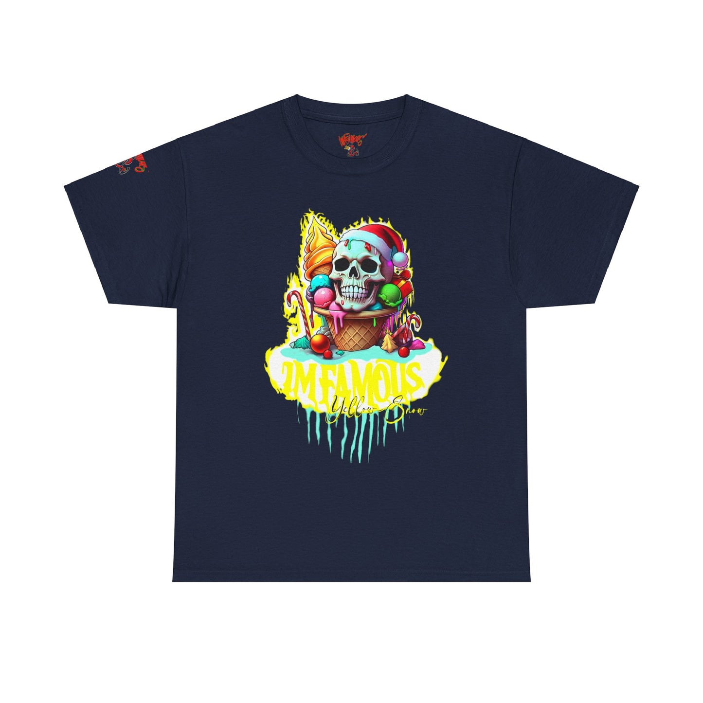 Premium graphic T-Shirt - Imfamous Christmas I-scream